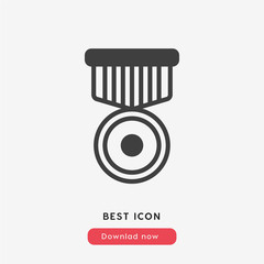 medal icon vector