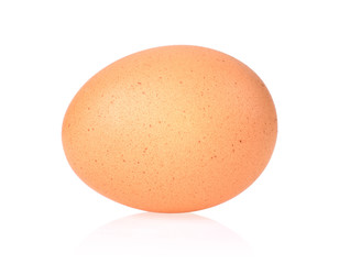 egg on white background.