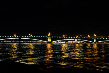 bridge at night