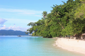 Beautiful Beach In Raja Ampat