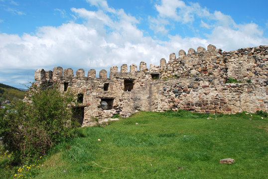 Ruins of the Surami Fortress in Georgia