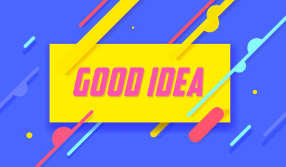 Vector illustration. Happy Birthday on yellow background. Typography design. Greetings card.