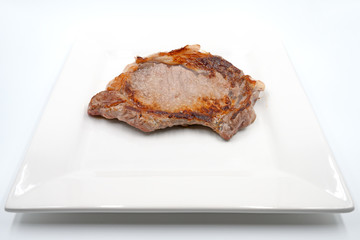 pice of cooked meat