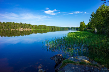 Fototapeta na wymiar Schweden Glafsfjorden