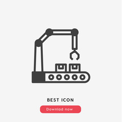 crane icon vector