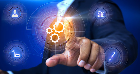 Automatic software technology system for efficient work with the most advanced technology, business process concepts