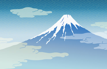 Mount Fuji illustration