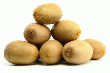 Fototapeta premium Stack of Kiwi Fruits
