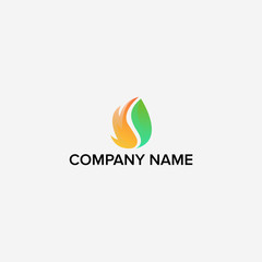 Logo design and logo template