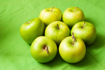 Green apples
