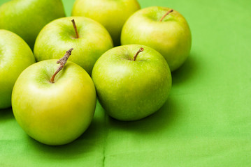 Green apples