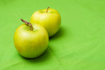 Green apples