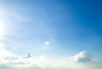 Blue sky with cloud, Nice day.