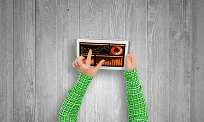 Using financial application