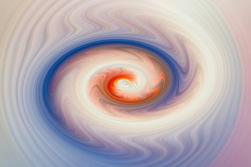 Abstract background consisting of concentric circles in saturated colors