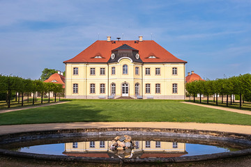 Fototapeta na wymiar Barockschloss Königstein bei Görlitz