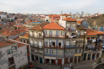 Fototapeta na wymiar casas de Oporto