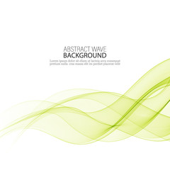 Abstract vector background, color flow waved lines for brochure, website, flyer design. Transparent smooth wave