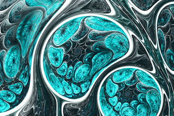 3d abstract computer generated fractal design.Fractal is never-ending pattern.Fractals are infinitely complex patterns that are self-similar across different scales...