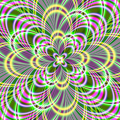 Abstract fractal background.Abstract painting multicolor texture.Motion holiday background.Modern multicolor futuristic dynamic pattern.Fractal 3d artwork creative graphic design.