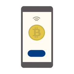 Virtual currency settlement on smartphone.