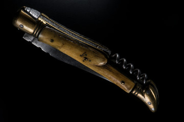 vieux couteau de poche