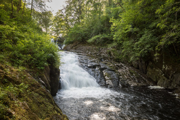 Fototapeta na wymiar Wasserfall in Wales