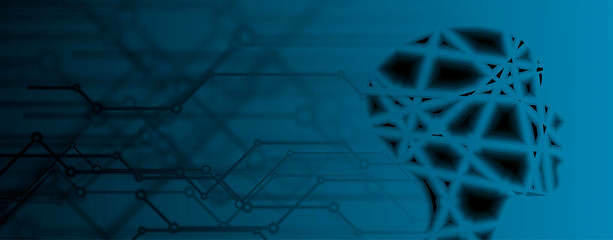 Conceptual technology illustration of artificial intelligence