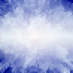 Pixel art background. Vector illustration