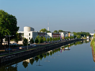 Naklejka premium Stadtansicht Schweinfurt am Main, Unterfranken, Bayern, Deutschland