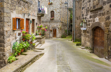 Vitorchiano, medieval italian village in Viterbo Province, Lazio, Italy.