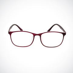 Glasses,Image of modern,fashionable,color brown