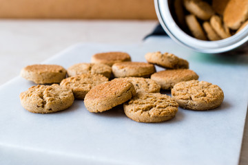 Box of Quick Bites Mini / Small Cookies Apple and Cinnamon Flavored