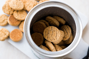 Box of Quick Bites Mini / Small Cookies Apple and Cinnamon Flavored