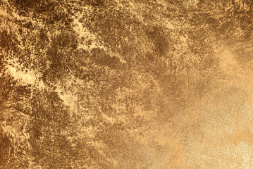 Beautiful, abstract, bright, colored surface of the plaster wall as a background and texture. Possible to use as a stylized surface with space for text