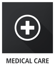 Fototapeta premium MEDICAL CARE ICON CONCEPT