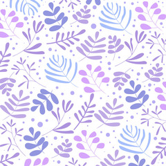 Fototapeta na wymiar Seamless Floral Pattern or Texture, Spring and Summer Theme Background