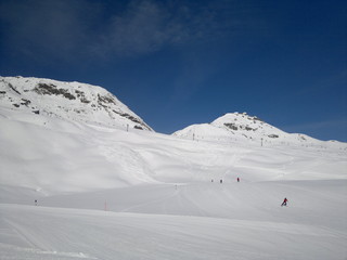 Snowy Landscape / Schneelandschaft Arosa Skipiste