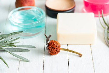 Cosmetic creams and salts