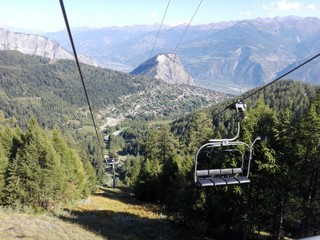 Télésiège 1 montagne été / Teleski 1 summer mountain 