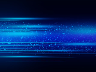 Abstract horizontal energy design against dark background