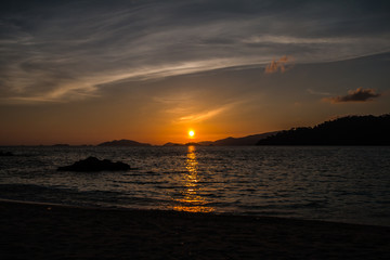 background sea in Thailand