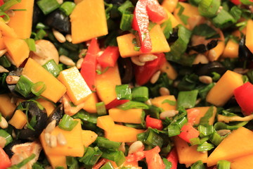 vegetable salad background