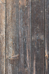 Texture of vertical old painted wooden boards for background and design