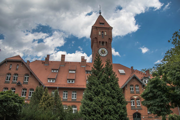 Obraz premium Humanitarium Wrocław Pracze, dolnośląskie, Polska 