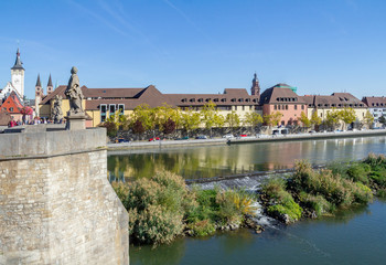 Obraz premium Wuerzburg we Frankonii