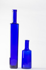 bottles isolated on white background