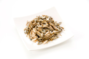 小魚とアーモンドのお菓子