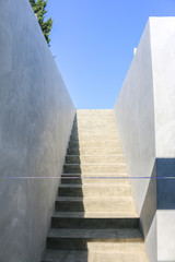 concrete stairs on a sunnyday - 247025739