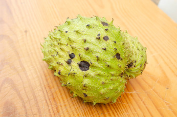 Soursop Top and Side View